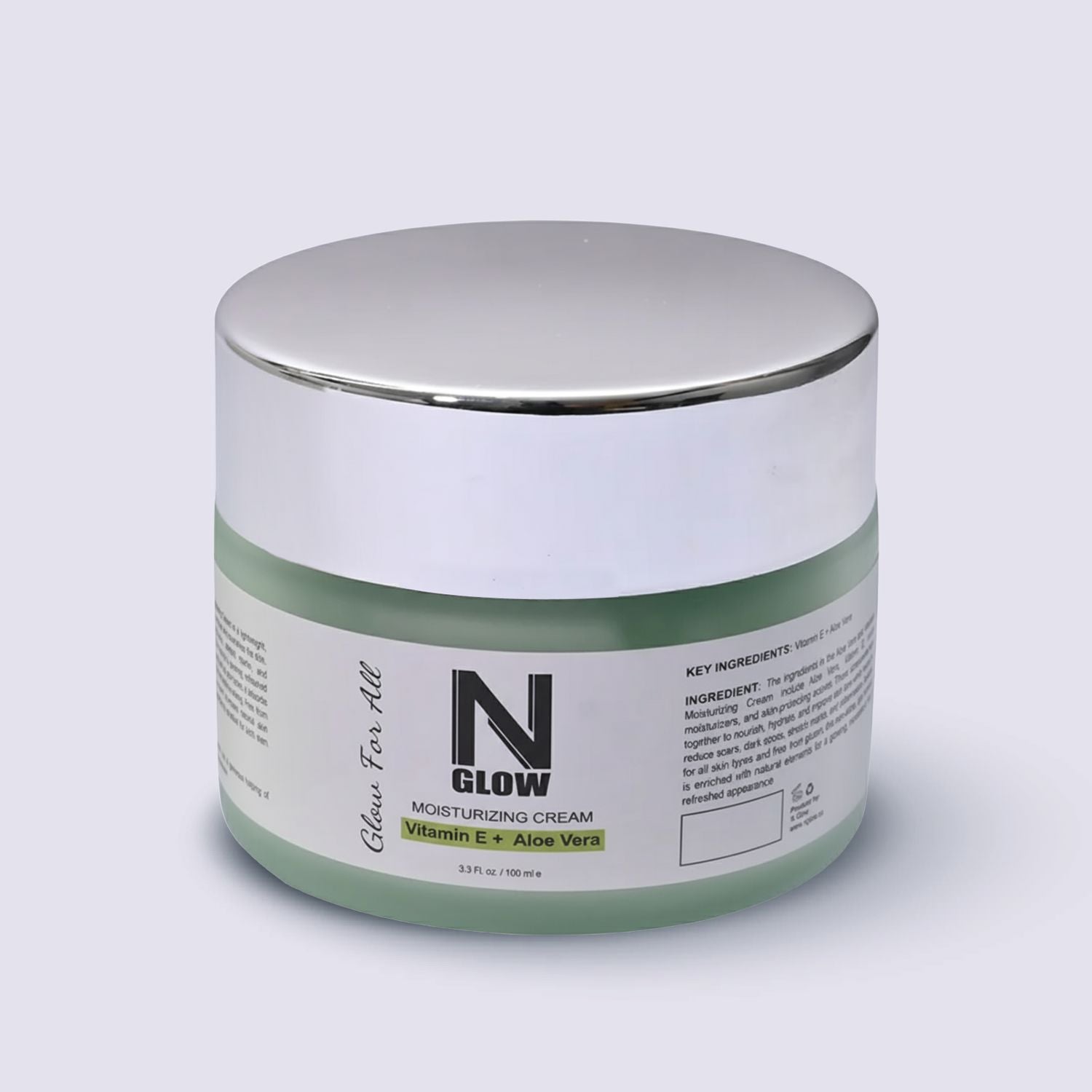 Aloe Vera & Vitamin E Moisturizing Cream – Hydrate and Nourish – NGlow