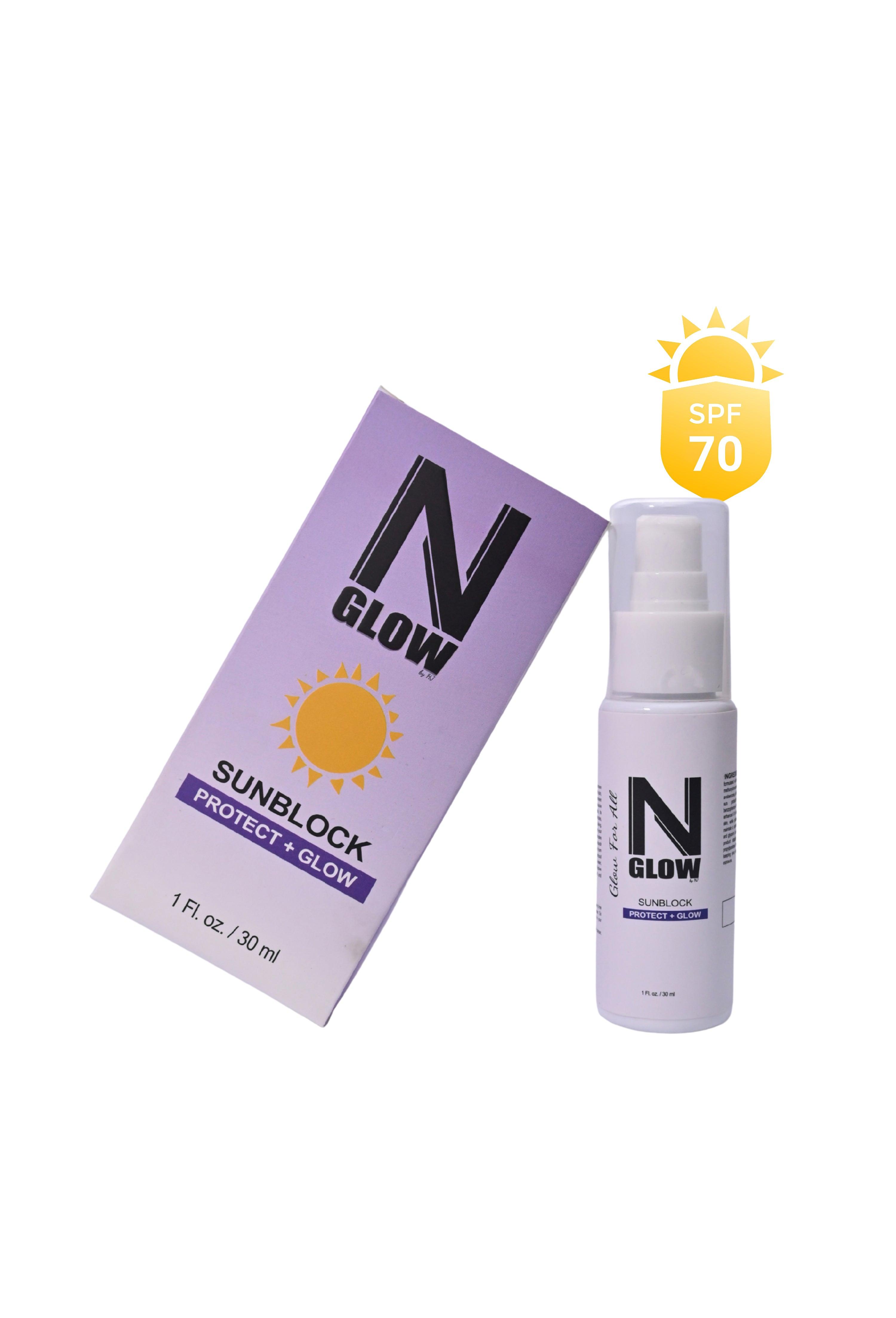 Sunblock SPF 70+ – Lightweight, Oil-Free, Broad-Spectrum Protection