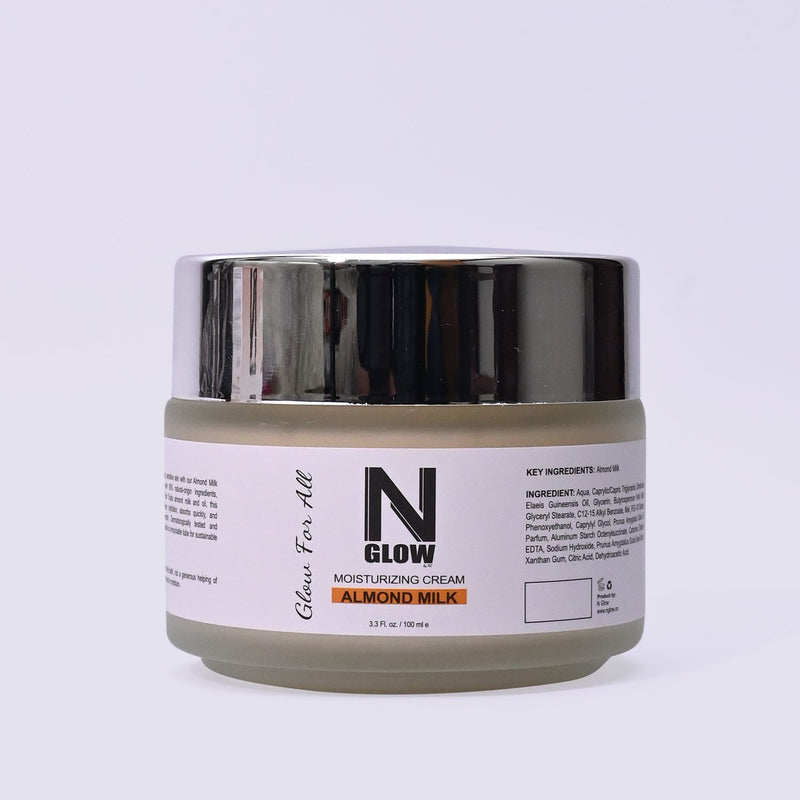 Almond Milk Moisturizer – Deep Hydration & Nourishment NGlow 