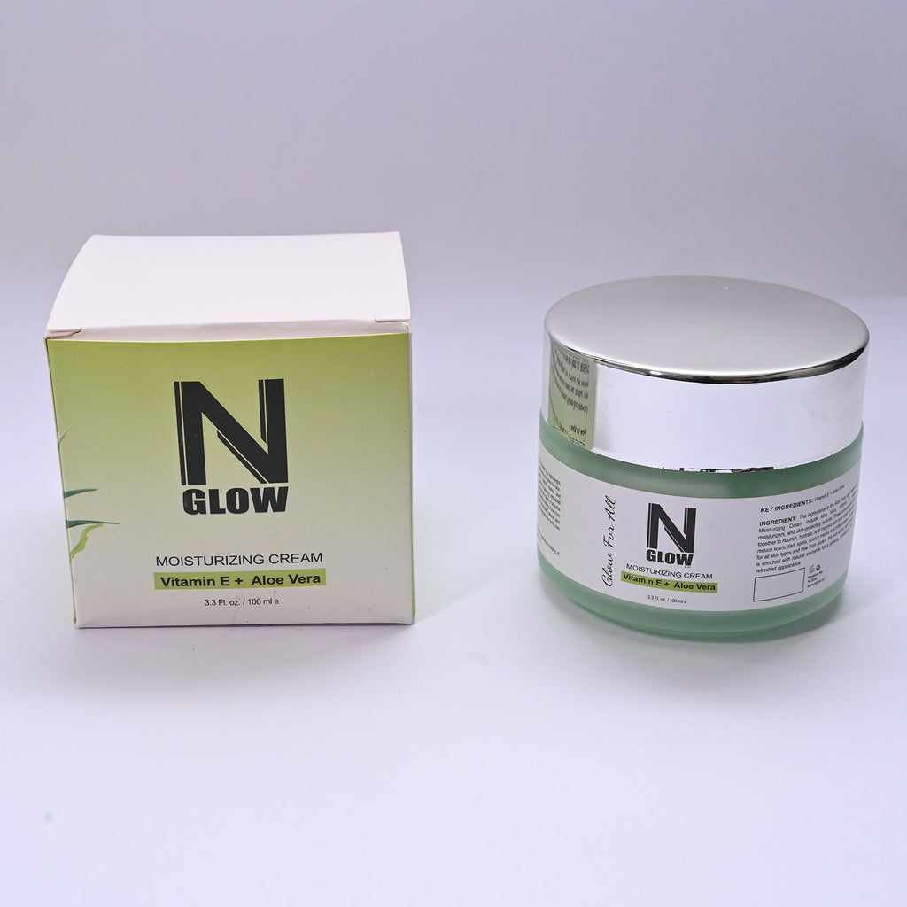 Aloe Vera & Vitamin E Moisturizing Cream – Hydrate, Nourish & Revitalize NGlow 