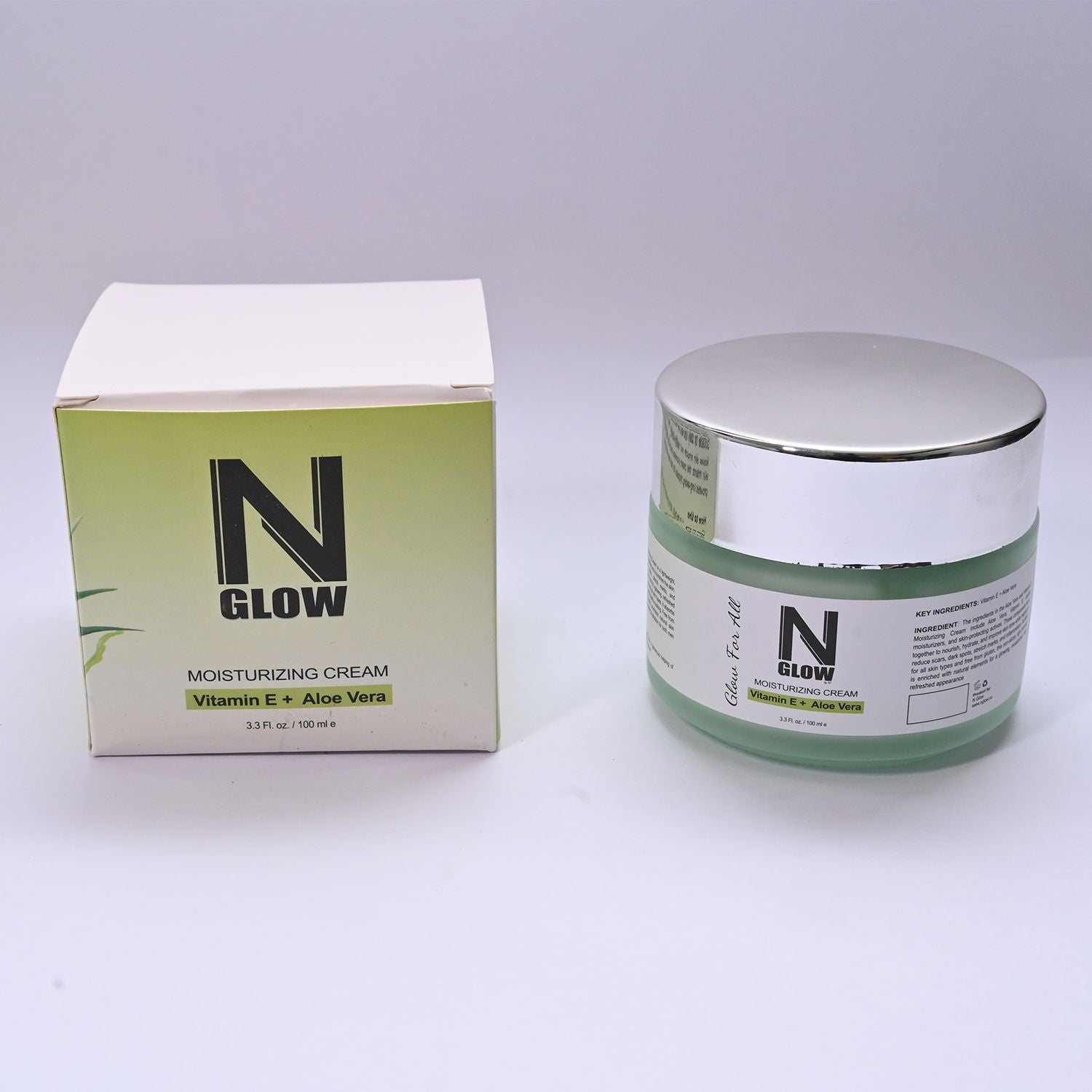 Aloe Vera & Vitamin E Moisturizing Cream – Hydrate, Nourish & Revitalize NGlow 