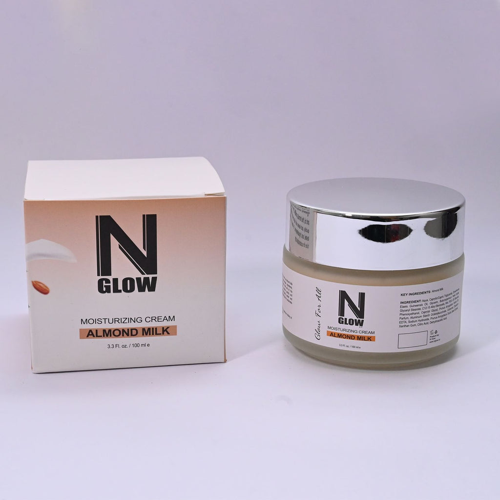 Almond Milk Moisturizer – Deep Hydration & Nourishment NGlow 
